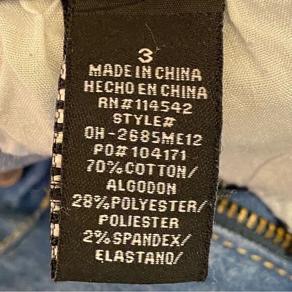 Dollhouse Midtown Cropped Denim Jeans Womens Size 26 Slim Fit Racer Stripe - Picture 5 of 6